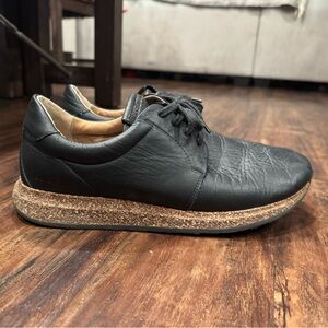 Birkenstock Black Leather Men's Shoes